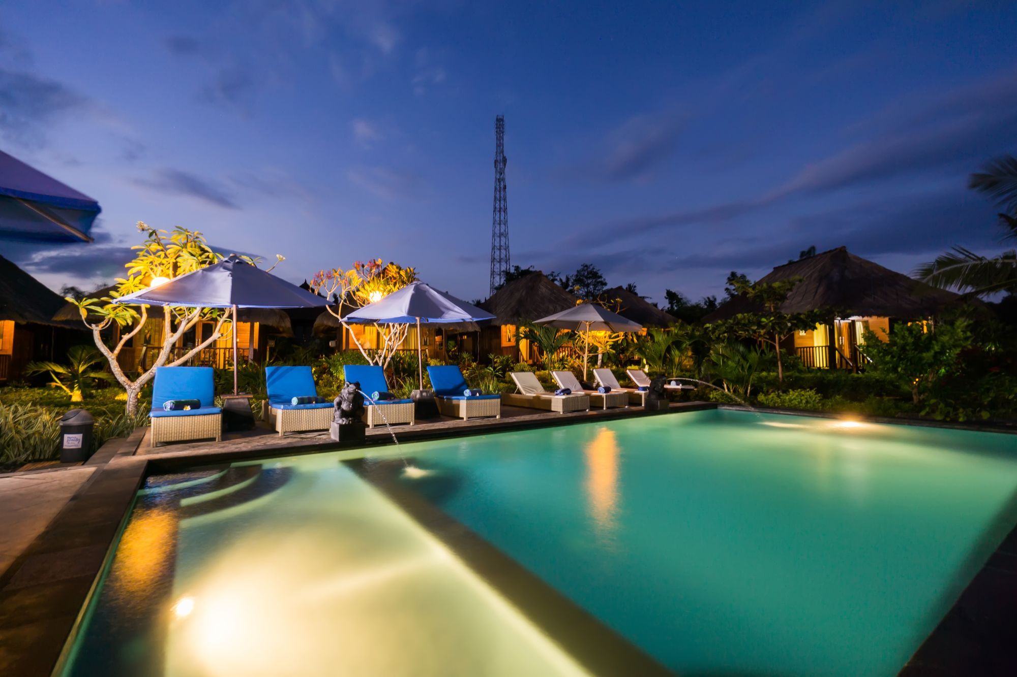Laguna Reef Huts Lembongan Exterior foto