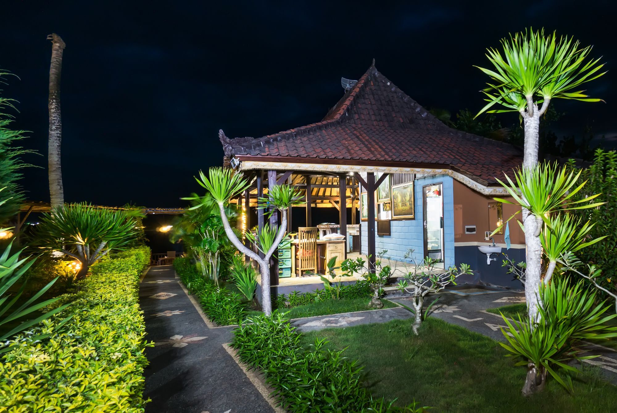 Laguna Reef Huts Lembongan Exterior foto