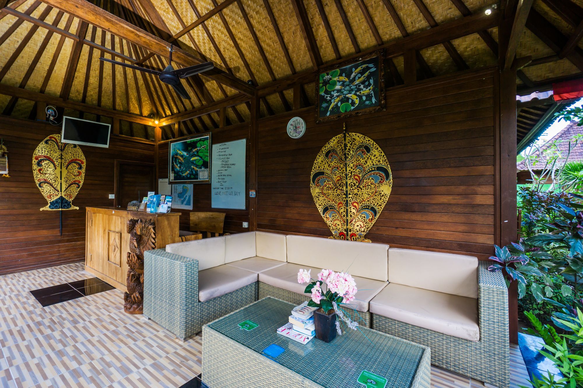 Laguna Reef Huts Lembongan Exterior foto