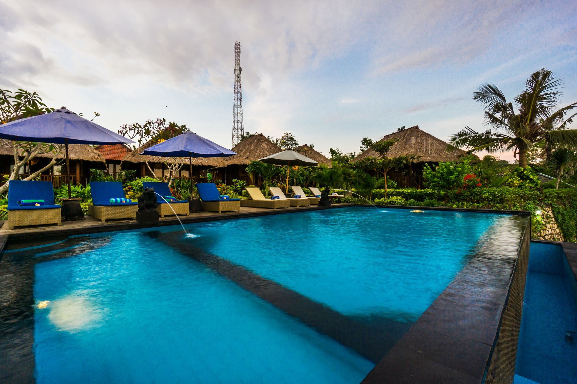 Laguna Reef Huts Lembongan Exterior foto