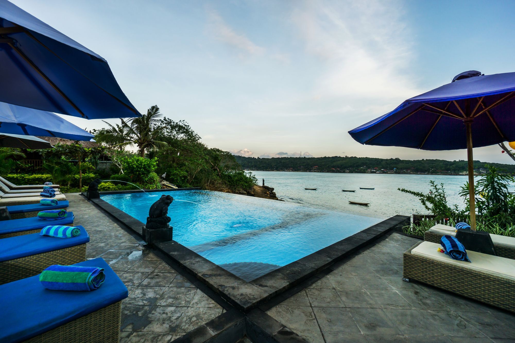 Laguna Reef Huts Lembongan Exterior foto