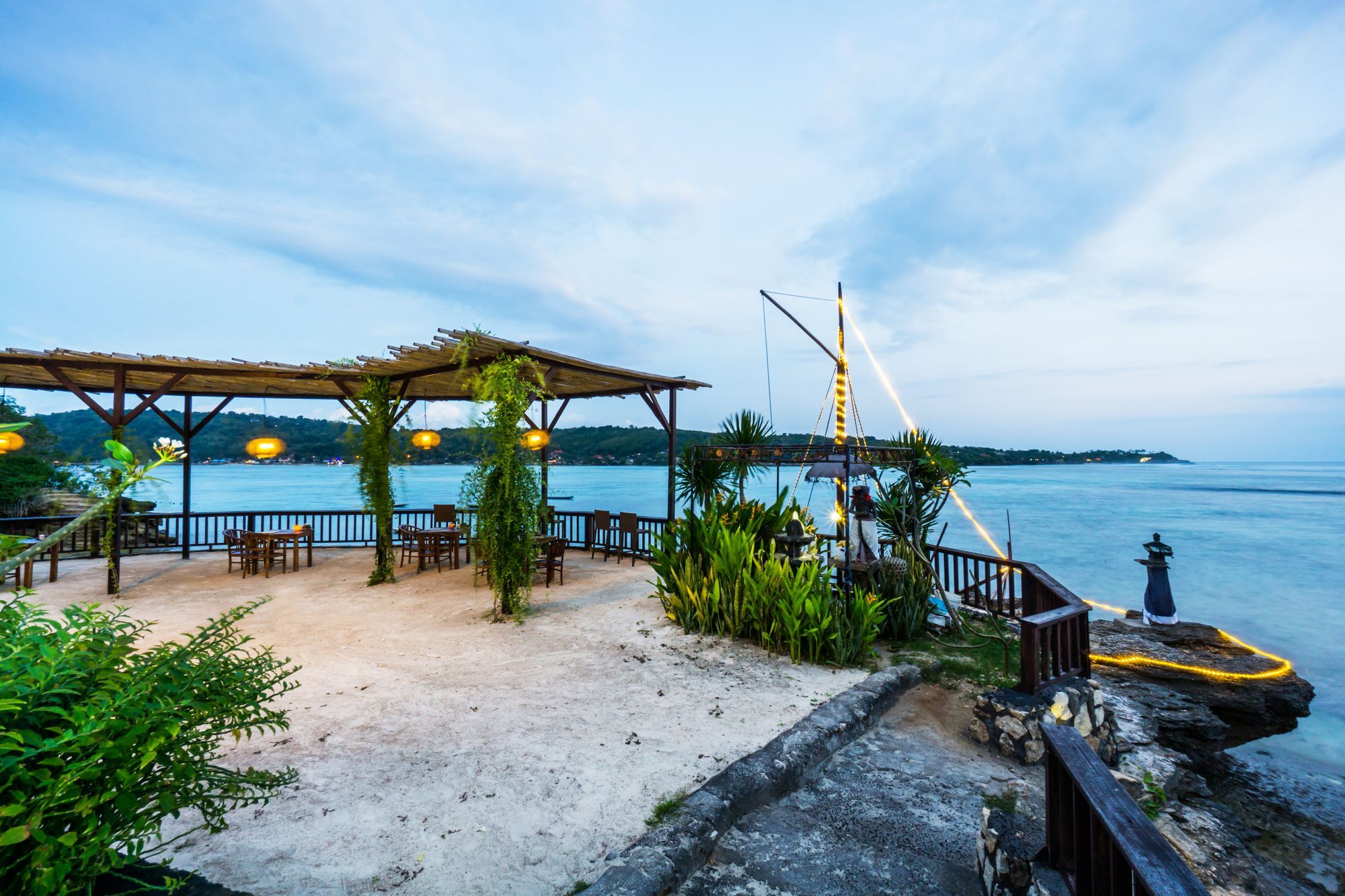 Laguna Reef Huts Lembongan Exterior foto