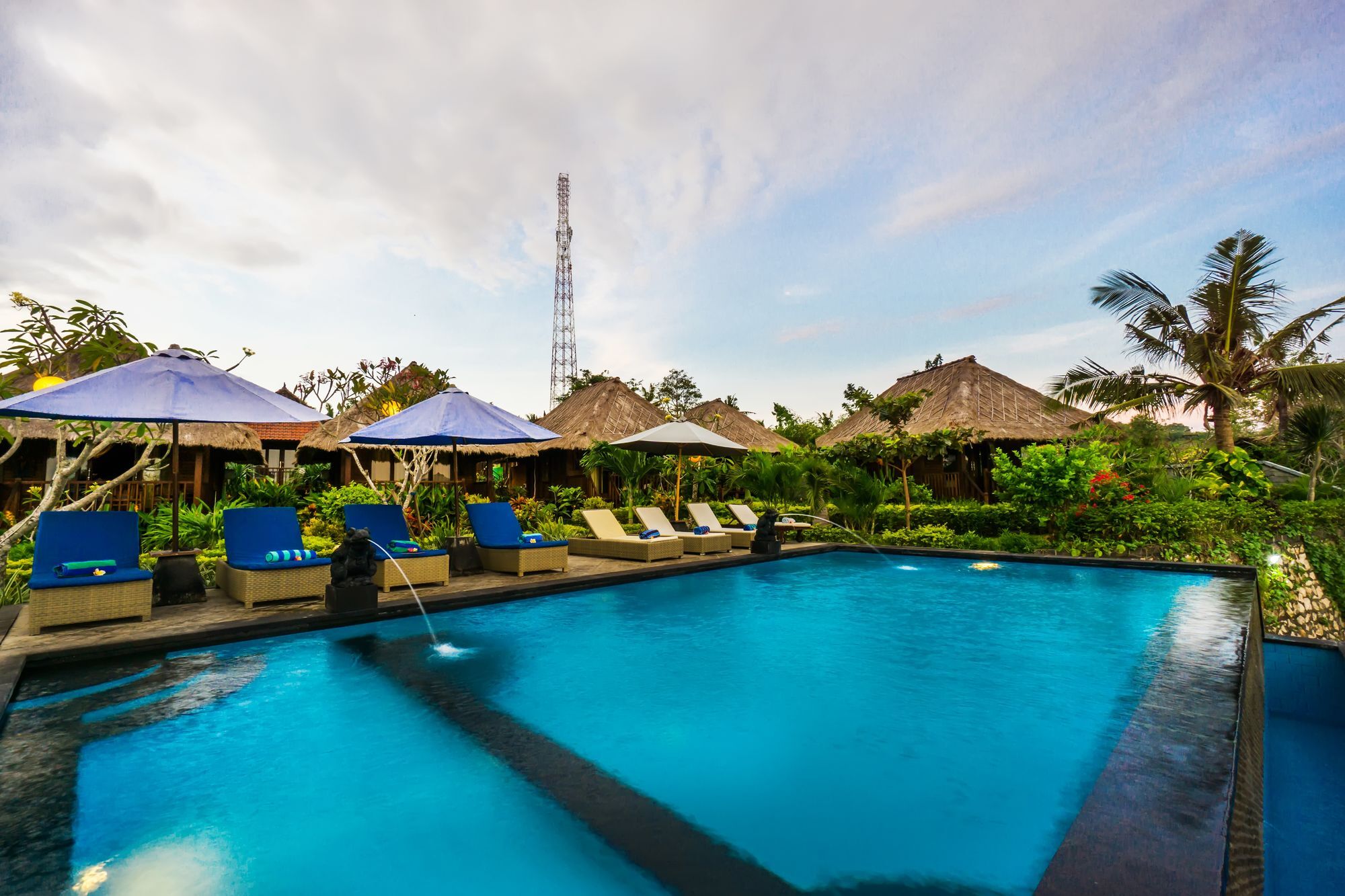 Laguna Reef Huts Lembongan Exterior foto